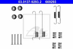 ATE 03.0137-9293.2 Комплектующие колодок ручника