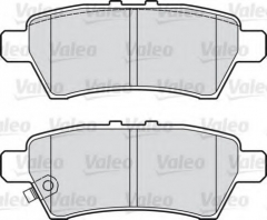VALEO 598730 Тормозные колодки 