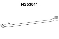 VENEPORTE NS53041 Труба глушителя