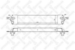 STELLOX 10-40230-SX Интеркулер