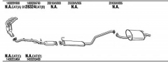 WALKER NIH16273B Система выпуска ОГ