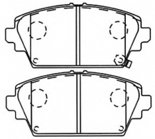 ASVA AKD-1268 Тормозные колодки 