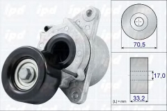 IPD 15-3840 Натяжитель ремня