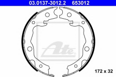 ATE 03.0137-3012.2 Колодки ручного тормоза