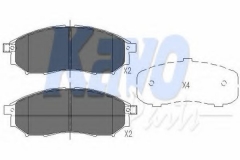 KAVO PARTS KBP-6567 Тормозные колодки 