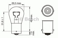 BOSCH 1 987 302 280 Лампа накаливания