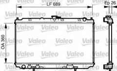 VALEO 734708 Радиатор охлаждения