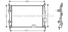 AVA QUALITY COOLING DN2278 Радиатор охлаждения