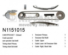 NIPPARTS N1151015 Комплект цели распредвала