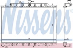 NISSENS 67366 Радиатор охлаждения