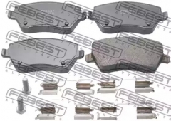 Febest 2401-CLIF Колодки пер. компл. RENAULT LOGAN 2005-2013