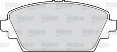 VALEO 598436 Тормозные колодки 