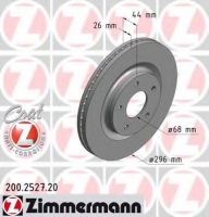 ZIMMERMANN 200.2527.20 Тормозной диск