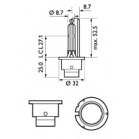 PHILIPS 85122BVUC1 Лампа накаливания