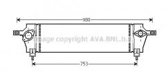 AVA QUALITY COOLING DNA4333 Интеркулер