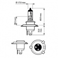 PHILIPS 12342VPB1 Лампа накаливания