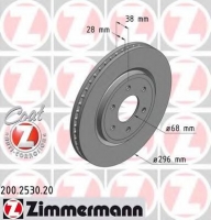 ZIMMERMANN 200.2530.20 Тормозной диск