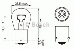 BOSCH 1 987 302 213 Лампа накаливания