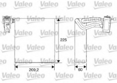 VALEO 817683 Испаритель кондиционера