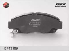 FENOX BP43189 Колодки HONDA ACCORD VII-VIII, CIVIC IX/VII/VIII, CROSSROAD, FR-V, ODYSSEY I-III, STEPWAGON III, STR