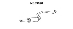 VENEPORTE NS53028 Глушитель выхлопных газов