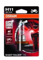 OSRAM 64211NR1-01B Лампа H4 NIGHT RACER +110% 55W 12V PGJ19-2 Мото