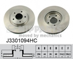 NIPPARTS J3301094HC Тормозной диск