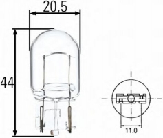 HELLA 8GA 008 892-002 Лампа накаливания