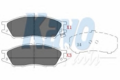 KAVO PARTS KBP-6577 Тормозные колодки 