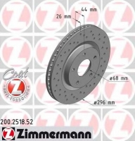 ZIMMERMANN 200.2518.52 Тормозной диск