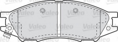 VALEO 598747 Тормозные колодки 