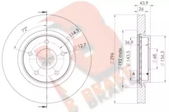 ICER 78BD2057-2 Тормозной диск