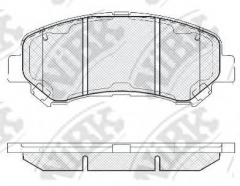 NiBK PN2801 Тормозные колодки 