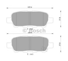 BOSCH 0 986 AB9 283 Тормозные колодки 