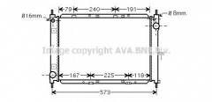 AVA QUALITY COOLING DN2260 Радиатор охлаждения