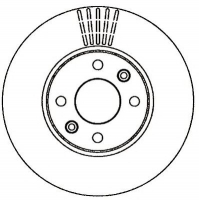 JURID 562268J Тормозной диск