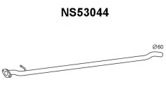 VENEPORTE NS53044 Труба глушителя