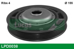 LUCAS ENGINE DRIVE LPD0038 Шкив коленвала