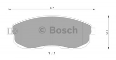 BOSCH 0 986 AB3 120 Тормозные колодки 