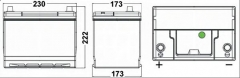 EXIDE EA655 Аккумулятор АКБ