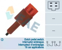 FAE 24455 Датчик стоп-сигнала NI Juck,Note,Qashqai(J10E)