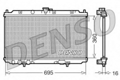 DENSO DRM46012 Радиатор охлаждения