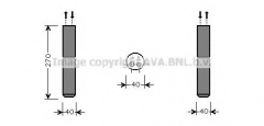 AVA QUALITY COOLING DND254 Осушитель кондиционера