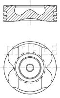 MAHLE ORIGINAL 021 PI 00113 001 Поршень