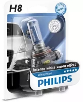PHILIPS 12360WHVB1 Лампа накаливания H8 WhiteVision 12V 35W PGJ19-1 3700К B1