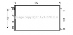 AVA QUALITY COOLING DNA5281 Конденсатор кондиционера