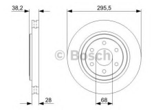 BOSCH 0 986 479 356 Тормозной диск