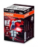 Лампа H4 12V- 60/55W (P43t) (+130 света) Night Breaker Laser