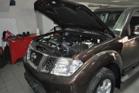 Комплект упоров капота Nissan Pathfinder R51 (2005-2014)/Navara, (2005-)